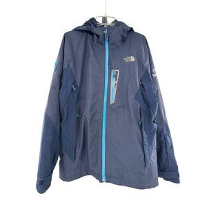 The North Face Hyvent Alpha Summit Series Mens Jacket Medium Blue